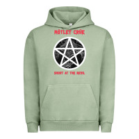 Pigment Oil Green shout at the devil Urban Hoodie - artisFamous