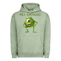 Pigment Oil Green MIKE WAZOWSKI Urban Hoodie - artisFamous