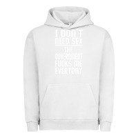 Pigment Lunar Rock the government fucks me everyday Urban Hoodie - artisFamous