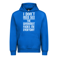 Cobalt the government fucks me everyday Urban Hoodie - artisFamous