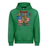Emerald proud veteran u.s army Urban Hoodie - RanaPortraitStore