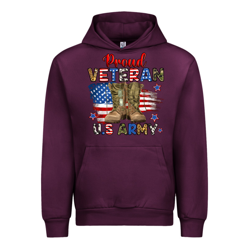 Proud Veteran U.s Army Urban Hoodie by RanaPortraitStore | Teevron