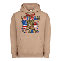 Pigment Burro proud veteran u.s army Urban Hoodie - RanaPortraitStore