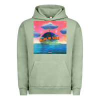 Pigment Oil Green lil tecca - we love you tecca 2 Urban Hoodie - artisFamous