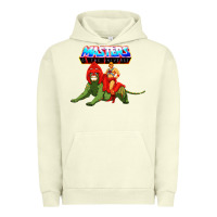 Pigment Pistachio he man and battle cat Urban Hoodie - artisFamous