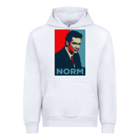 White norm macdonald comedian Urban Hoodie - artisFamous