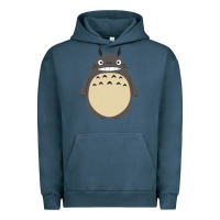 Pigment Midnight Navy ghibli elemental charms Urban Hoodie - artisFamous