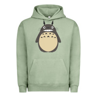 Pigment Oil Green ghibli elemental charms Urban Hoodie - artisFamous