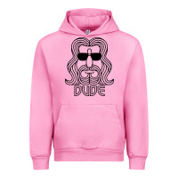 Fuchsia Pink dude the big lebowski Urban Hoodie - artisFamous