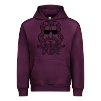 Mauve Wine dude the big lebowski Urban Hoodie - artisFamous