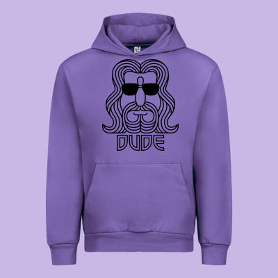 Dude The Big Lebowski Urban Hoodie Designed By Artisfamous
