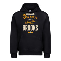 Black Brooks Personalized Name Birthday Gift Urban Hoodie - artisFamous