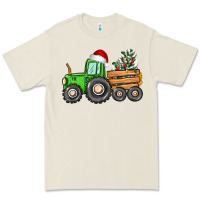 Bone christmas tractor Premium Tee - CowGirlArtShop