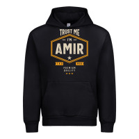 Black Amir Personalized Name Birthday Gift Urban Hoodie - artisFamous