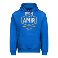 Cobalt Amir Personalized Name Birthday Gift Urban Hoodie - artisFamous
