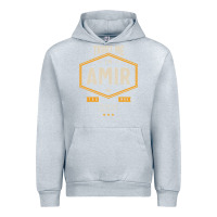 Heather Grey Amir Personalized Name Birthday Gift Urban Hoodie - artisFamous