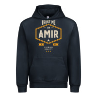 Navy Amir Personalized Name Birthday Gift Urban Hoodie - artisFamous