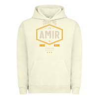 Pigment Pistachio Amir Personalized Name Birthday Gift Urban Hoodie - artisFamous