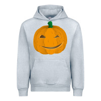Heather Grey pumpkin Urban Hoodie - artisFamous