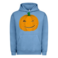 Pigment Pebble Blue pumpkin Urban Hoodie - artisFamous