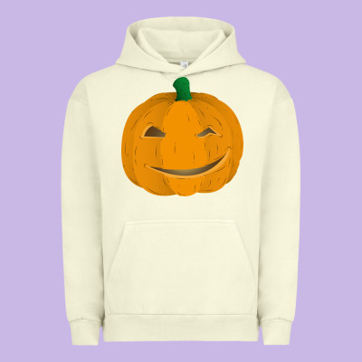 Pumpkin Urban Hoodie Designed By Artisfamous