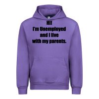 Tulip i'm unemployed and i live with my parents Urban Hoodie - artisFamous