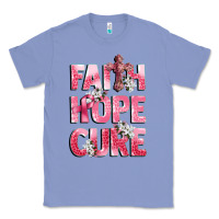 Colony Blue faith hope cure breast cancer Classic Tee - CowGirlArtShop