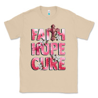 Mushroom faith hope cure breast cancer Classic Tee - CowGirlArtShop