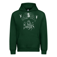 Forest Green hail sagan musical Urban Hoodie - artisFamous