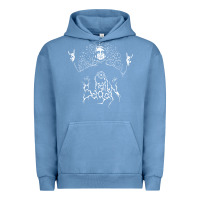 Pigment Pebble Blue hail sagan musical Urban Hoodie - artisFamous