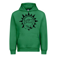 Emerald church of the toad of light psychedelic frog Urban Hoodie - artisFamous