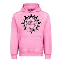 Fuchsia Pink church of the toad of light psychedelic frog Urban Hoodie - artisFamous