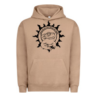 Pigment Burro church of the toad of light psychedelic frog Urban Hoodie - artisFamous