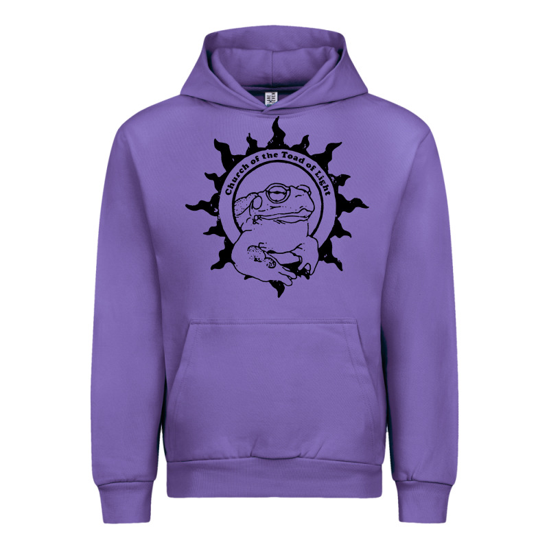 Church Of The Toad Of Light Psychedelic Frog Urban Hoodie by artisFamous | Teevron