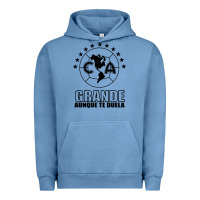 Pigment Pebble Blue club america de mexico Urban Hoodie - artisFamous