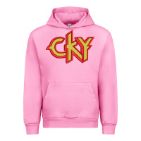 Fuchsia Pink cky Urban Hoodie - artisFamous