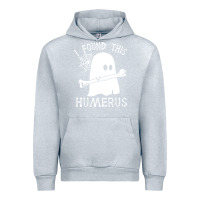 Heather Grey halloween i found this skeleton Urban Hoodie - artisFamous
