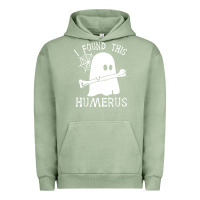 Pigment Oil Green halloween i found this skeleton Urban Hoodie - artisFamous