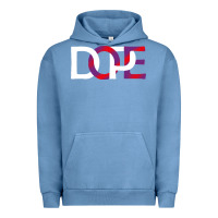 Pigment Pebble Blue dope Urban Hoodie - artisFamous