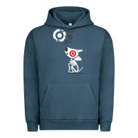 Pigment Midnight Navy target team member halloween Urban Hoodie - artisFamous