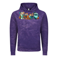 Cloud Purple Winter Coffee Cups Vintage Hoodie - FaDigitalArtStudio
