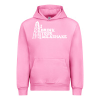 Fuchsia Pink i drink your milkshake Urban Hoodie - artisFamous
