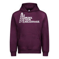 Mauve Wine i drink your milkshake Urban Hoodie - artisFamous