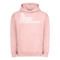 Pigment Salmon i drink your milkshake Urban Hoodie - artisFamous