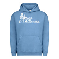 Pigment Pebble Blue i drink your milkshake Urban Hoodie - artisFamous