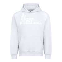 White i drink your milkshake Urban Hoodie - artisFamous