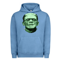 Pigment Pebble Blue frankenstein Urban Hoodie - artisFamous