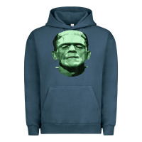 Pigment Midnight Navy frankenstein Urban Hoodie - artisFamous