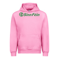 Fuchsia Pink SINN FÉIN PARTY IN UNITED KINGDOM Urban Hoodie - artisFamous