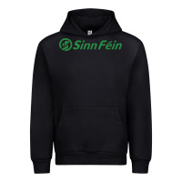 Black SINN FÉIN PARTY IN UNITED KINGDOM Urban Hoodie - artisFamous